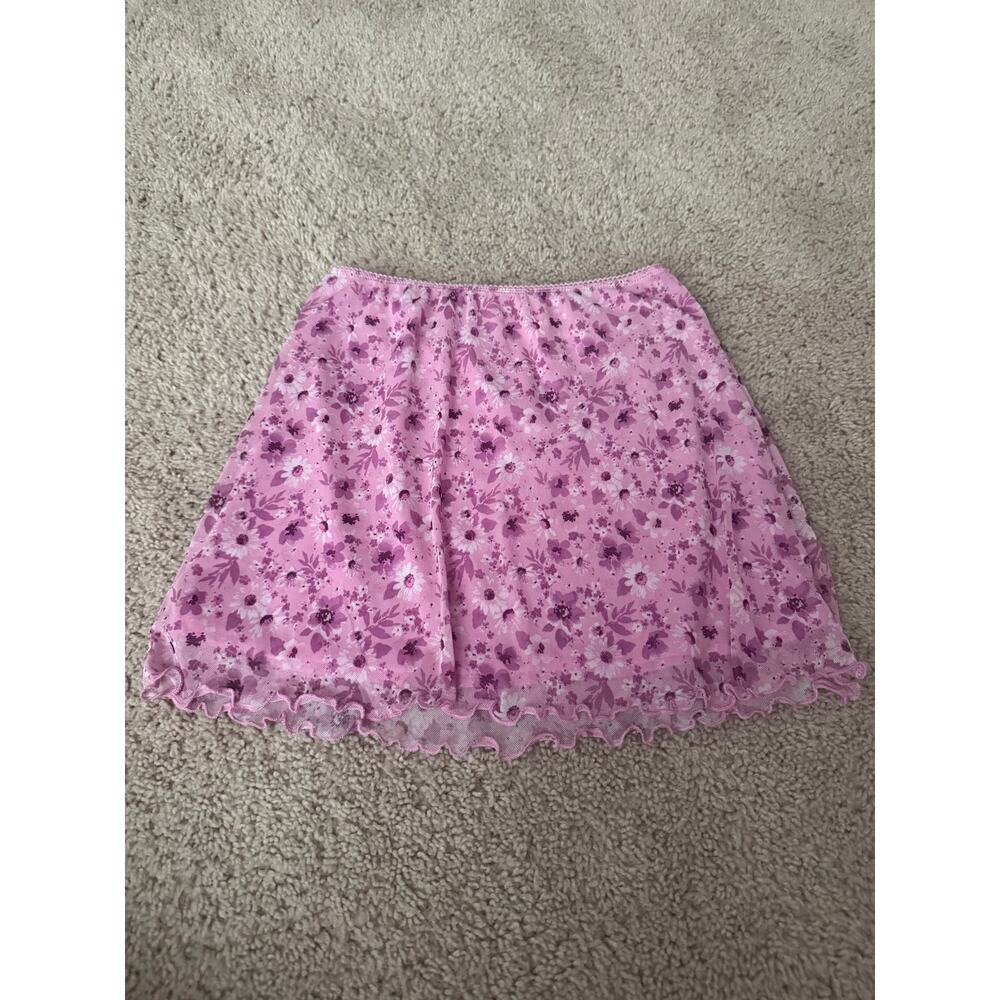 Girls Art Class floral skirt-L